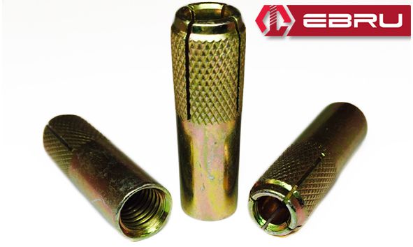 Drop-in steel anchor