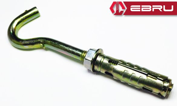 Sleeve anchor with hook