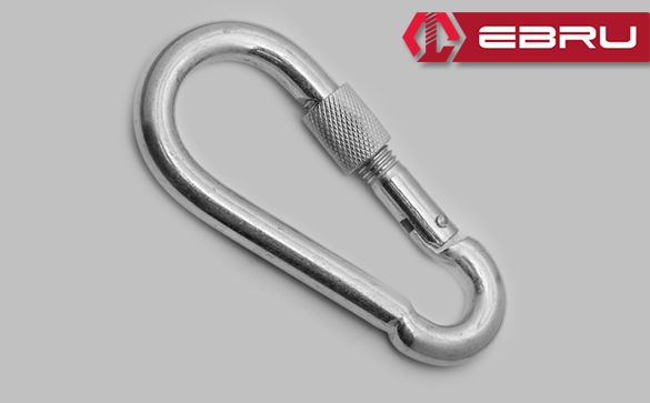 Screw-lock carabiner