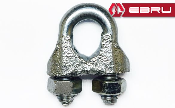 Wire rope clip