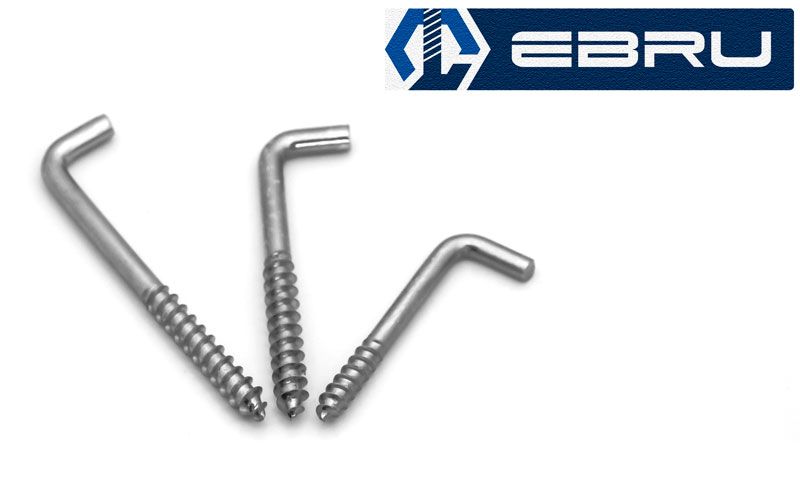 Curtain rod L-screw